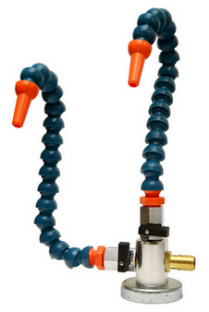 Base Magnetica 1/2" 2 Flessibili  lubrificazione 