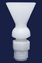 Ugello piatto per contatto alimentare